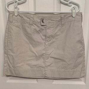 GAP Khaki Mini Skirt